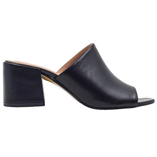 mid block heel mules