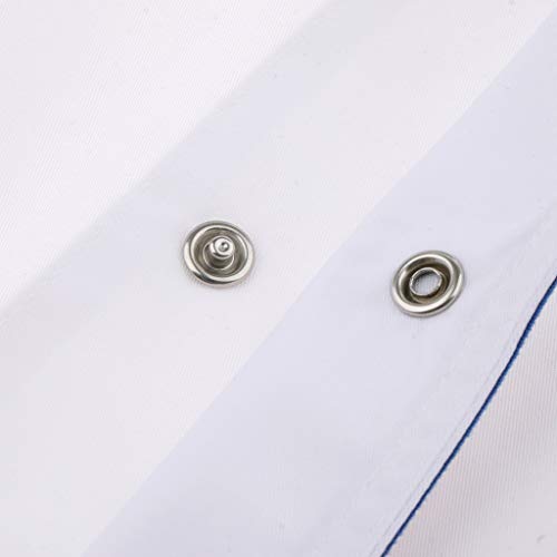 image for Prettyia Breathable Summer Chef Jackets Coat Short Sleeves Kitchen Uni