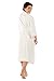 Texere Women's Terry Cloth Bathrobe (Sitkimono, Natural White, Small/Medium) Best Gifts for Mom Sister Girlfriend WB0102-NWH-SM