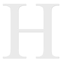 Applicable Pun ETA Greek Letter H - Vinyl Decal for Outdoor Use on Cars, ATV, Boats, Windows and More - White 7 Inches Tall