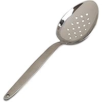 JB Prince Perforated Spoon, Silver