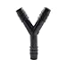 Hydro Flow Barbed Y Connector 3/8 Inch