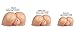 Pnbb® Fuck My Two Holes My 3D Silicagel Vagina Sex Toy Dolls Realistic Female Ass for Male Masturbation Sex Love (Big One (L*w*h 10.2 * 10.6 * 5.9) Inches)