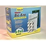 Tetra Whisper Unassembled Bio-Bag Filter Cartridges Size: Medium, 8-Pack, Easy-to-Maintain Aquarium