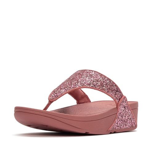[フィットフロップ] 正規品 レディース サンダルLULU MULTI-TONAL GLITTER TOE-POST SANDALS Rust Rose (24.0 cm~24.5 cm)