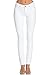 Poplooks Women's Casual Mid Rise Stretch Skinny Knit Jegging Pants