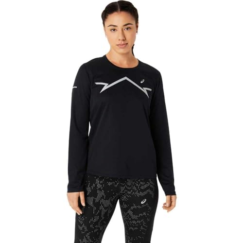 ASICS 2012C937-001 LITE-Show LS TOP Sweatshirt Damen Performance Black Größe L