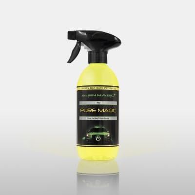 Alien Magic Pure Magic Citrus Pre-Wash 500ml - Highly Concentrated Vehicle Cleaner - Safe on Paint, Glass, Plastics - Effortlessly Removes Traffic Film - Biodegradable Formula