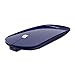 Bluetooth Mouse Slim, FENIFOX Whisper-Quiet Mini Flat Portable Mobile Mice Rechargeable Compatible with Laptop,PC,Android Windows Tablet (Deep Blue)