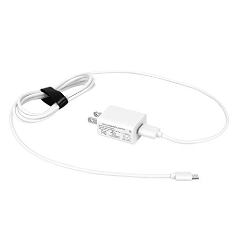 Fire HD 10 Tablet Charger Adapter with 5FT Extra Long Cord Charging