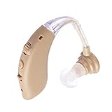 Rechargeable Hearing Amplifier Aid Personal Voice Sound Amplifier Devices Behind The Ear PSAP for Seniors,Adult