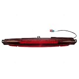 Third 3rd Brake Light Center High Mount Stop Light Lamp Replacement for Chevrolet Pickup Truck 15120540