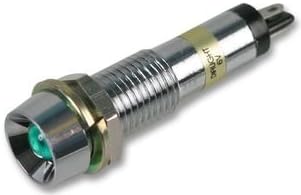 Panel Mount Indicator, Led, 9.3Mm, Green, 24V - 609-2212-140F