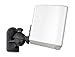 Mount-It! Speaker Wall Mount Full Motion Brackets for Surround Sound Satellite Ceiling and Bookshelf Speakers, 2 Mounts, Black