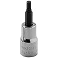 Wright Tool 32-04MM 3/8" Drive Hex Type Metric Socket with Bit, 4mm