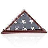 DECOMIL 5x9 Flag Display Case for American Veteran