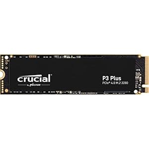 Crucial クルーシャル P3 Plus 1TB NVMe PCIe M.2 内蔵型SSD 5000MB/秒 CT1000P3PSSD8【5年保証】 [並行輸入品]