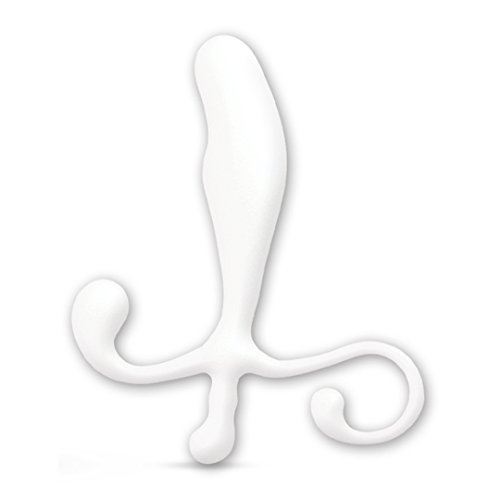 Soft Flexible P Spot Stimulator – Prostate Massager – Sex Toy for Men (White)
