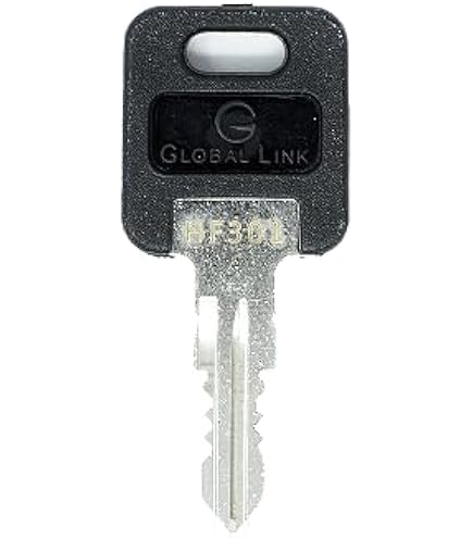 FIC Fastec HF312 Precut RV Trailer Keys – 1 Pair, Works With CF EF HF Locks