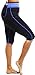 SISYAMA Anti Cellulite Weight Loss Hot Slimming Sweat Sauna Neoprene Capris Pants (2XL)