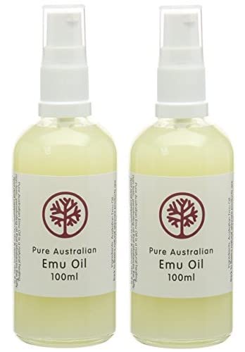 100ml Bottle of Pure FREE RANGE Australian EMU Oil - PACK of 2
