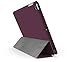 KHOMO iPad Air 1 Case - Dual Purple Super Slim Cover with Rubberized Back and Smart Feature (Built-in Magnet for Sleep/Wake Feature) for Apple iPad Air 1st Gen. Tablet