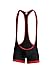ONEFIT Men's Crazy Sexy Lingerie Bodysuit Boxer Suspenders Singlet Black Medium