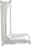 NorthStar 00490 Letter L Foil Mylar Balloon, 16