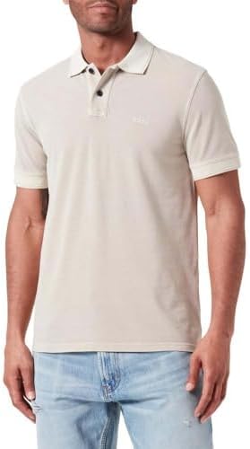 Boss prime polo, bege claro271, l para homens