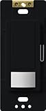Lutron Maestro Motion Sensor switch, no neutral required,  600 Watts Single-Pole/Multi Location, MS-OPS5M-BL, Black