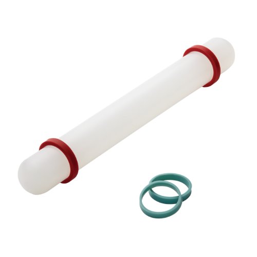 Cake boss decorating tools 9-inch plastic fondant rolli…