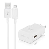 Samsung EP-TA20JWEUSTA Adaptive Fast Home Charger, White, Retail Packaging