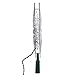 Kurt Adler 10-Light 10-1/2-Inch Clear LED 8-Point Star Treetop