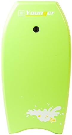 Younger 41 inch Body Board with Leash, EPS Core and Slick Bottom