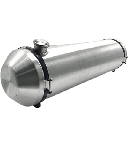 10 Gallon Stainless Steel Fuel Tank – 10" Dia X 30" Length – 1/4 NPT Fitting – Latest Rage