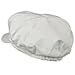 e4Hats.com Big Size Cotton Newsboy Hat - White OSFM