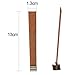 Gnognauq 100 Piece 5 inch Wood Candle Wicks with Tabs for Candle Making and Candle DIY