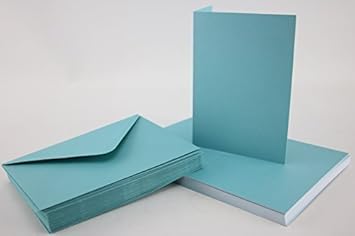 Craft Uk C6 A6 30 X Blank Turquoise Cards And Envelopes Card Making Crafting Amazon Co Uk Toys Games
