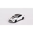 1/64 Mini GT True Scale Miniatures M4 CSL (Alpine White) Limited Edition Diecast Car Model - MGT00683