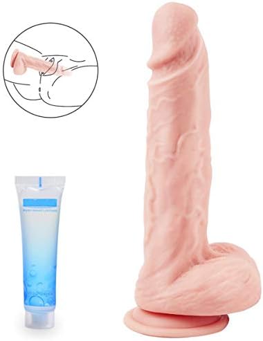 Realistic Snake for Beginner, Snake with Strong Suction Cup, 8.5" Lifilike Snake for Hands-Free with Lube