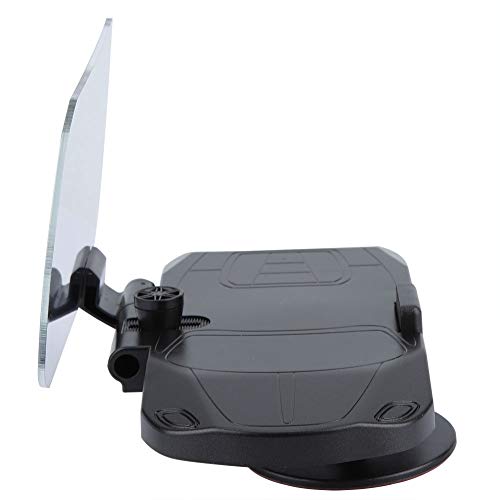 Wireless Car Charger Mount Phone Holder GPS Projection Navigation Image Reflector Projector Holder HUD Phone Holder (Color : Black) - Thumbnail 4