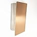 Nipole High-end Business Card Holder Stainless Steel Mirror Polish Desk Accessory Business Card Display Stand Rack Office Organizer (Deep Dark Gold)