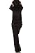 G2 Chic Women's Junior + Missy Basic Solid Velour & Fleece Suit Two Piece Set(ACT-SET,)