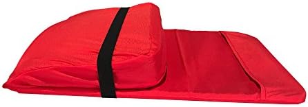 Folding Back Jack Meditation Chair (Tuff Duck Material) (Red)
