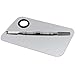 obmwang 1Pcs Pro Stainless Steel Cosmetic Makeup Palette Spatula Tool for Nail Art Eye Shadow Eyelash Makeup Professional Pigment Blending Lightweight 5.9 x 3.9 inches primary