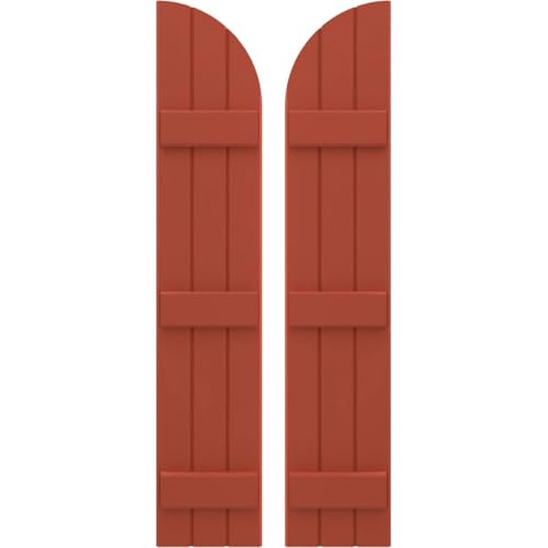 Ekena Millwork ARW401BQ311X34CLH Americraft Three 3 Exterior Real Wood Joined B…