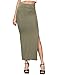 ROMWE Women's Side Slit Slim Fit Pencil Skirt