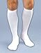 Activa Coolmax Athletic Over The Calf Socks, White, Large