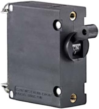 Amazon Com Ancor 551505 Marine Grade Electrical Magnetic Single Pole Ac Dc Circuit Breaker 5 Amp Black Sports Outdoors