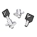 Amazicha Saddlebag Lock Set with 2 Keys for Harley Davidson Touring Electra Glide